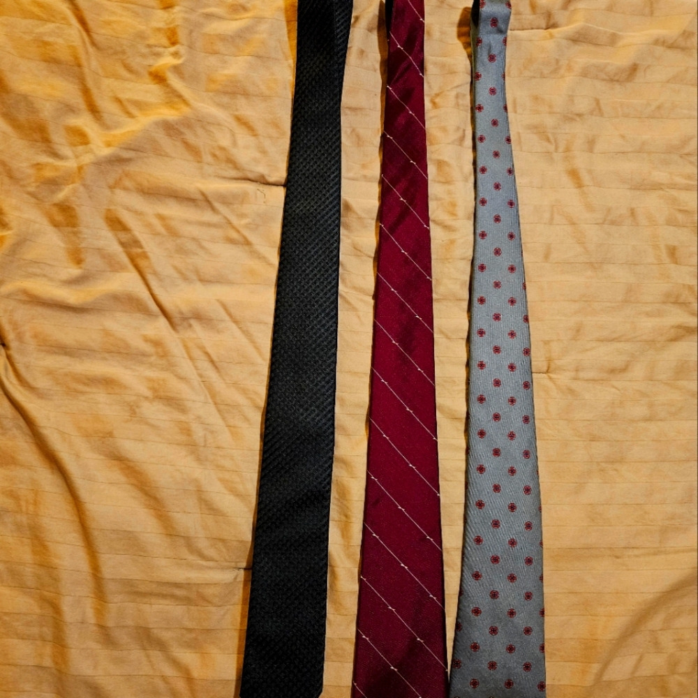 3 neck ties
